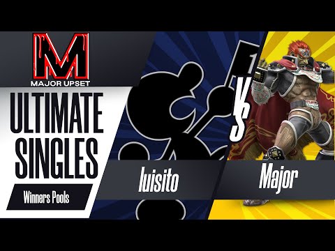 luisito (Mr. Game & Watch) vs Major (Ganondorf) - Ultimate Singles Winners Pools - MAJOR UPSET