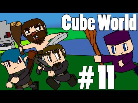 Cube World (Alpha) Co-op w/ Mischief & The Party Crew Part 11 - I Think That's A No