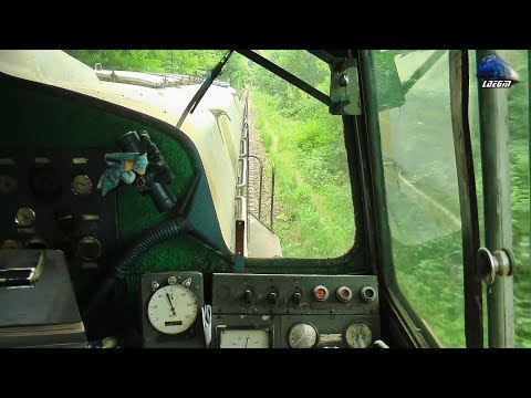 Cabview LDH1250 Führerstandsmitfahrt - La Drum/on the Railroad in Muntii Apuseni Mountains