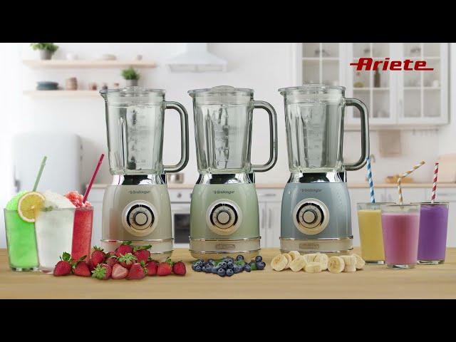 Liquidificador Ariete Vintage 1,5 Litros 1000W Azul 220V | Digital