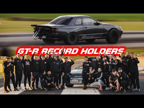 GT-R Challenge Record Holders at Cootamundra Airport - The Quickest True Street GT-Rs on the Planet