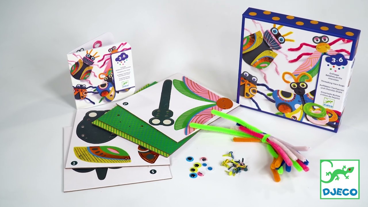 Набір для творчості DJECO Комашки (DJ08982)