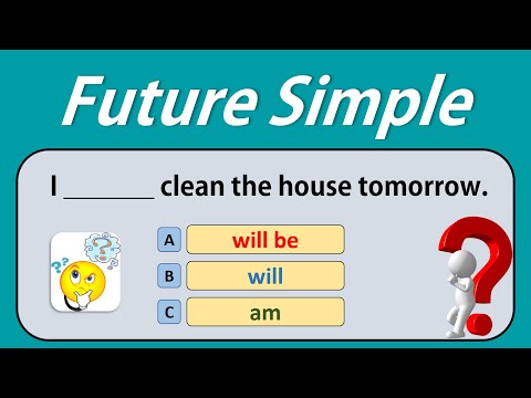 Future Simple | Simple Future Tense Quiz | English Grammar Quiz | English Test