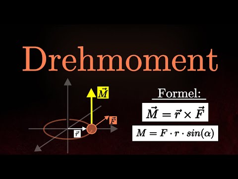 Torque - vectors, formula, cross product, 3D, mechanics (physics)