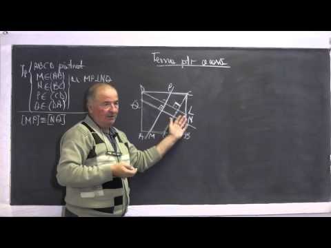 1/2 Lectia 662 - Patratul Paralelogramul Concurenta liniilor importante din triunghi - Tema Clasa 7