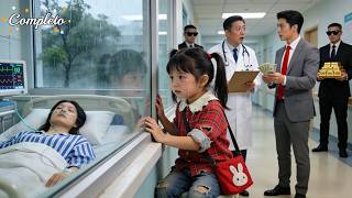 Niña llora fuera del hospital——no puede pagar tratamiento de madre…CEO lo ve&paga todo!Destino gira!