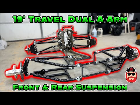19" Travel Dual A Arm Front & Rear Suspension Kit ~ Protolite Racing