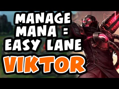 Challenger Viktor | Using Mana Correctly for Easier Laning | Vs. Syndra - League of Legends