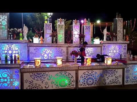 Mocktail bar and fresh frout led counter