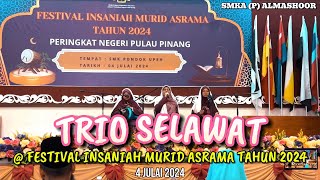 Download lagu [4 JULAI 2024] JOHAN TRIO SELAWAT | FESTIVAL INSANIAH MURID ASRAMA TAHUN 2024 PULAU PINANG mp3