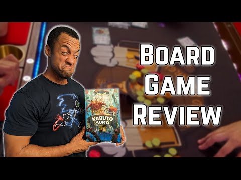 Board Game Review - Kabuto Sumo by Board Game Tables - First Play Thoughts