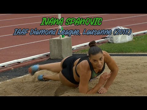 Ivana Spanovic. Long Jump. IAAF Diamond League. Lausanne (2018)