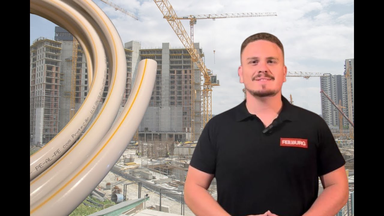 Tubo Pex Multicamadas - Como realizar a instalação e prensa passo a passo