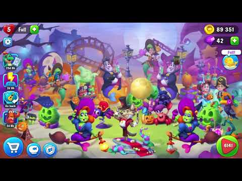 Fishdom 6141 Hard Level - 11 moves - NO BooSTERS