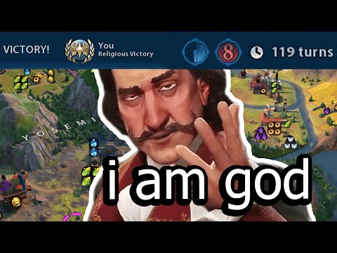 DEITY Peter Religious Is The Easiest Way To Play Civ 6 - Civ 6 Peter Pt. 2