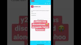 Download lagu Y2Mate was #discontinued mp3
