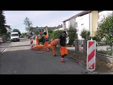 Video über die Glasfaser-Verlegung in Isen 2021