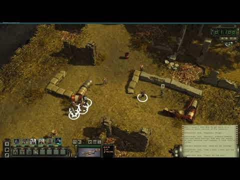 Let's Play Wasteland 2: Director's Cut (MASSIVE Open-World CRPG!!) - 25 - The RAIL NOMADS Camp!! @_@