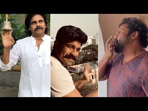 Tollywood Celebrities Claps to Janatha Curfew