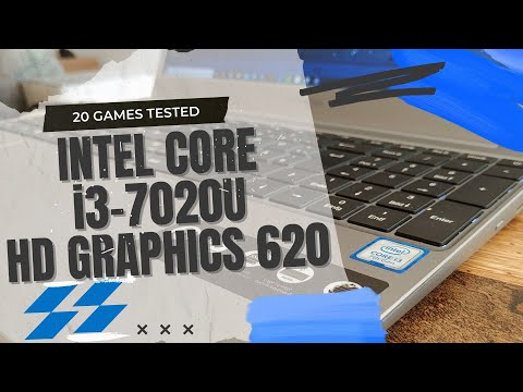 Intel Core i3 7020U \ HD Graphics 620 \ 20 GAMES TESTED IN 06/2022 (8GB RAM)