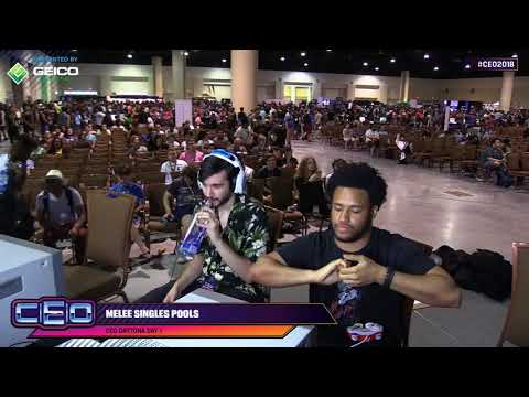 CEO 2018 Melee - Stockholm Syndrome (Peach) vs MSF La Luna (Marth) - Pools