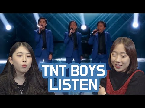 KOREAN GIRLS FIRST TIME REACT TO TNT BOYS LISTEN