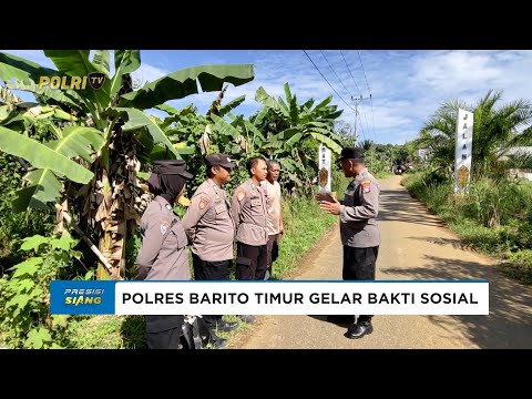 POLSEK DUSUN TENGAH, POLRES BARITO TIMUR GELAR BAKSOS DAN BANSOS UNTUK LANSIA