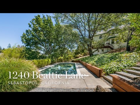 1240 Beattie Lane ~ Sebastopol Home for Sale