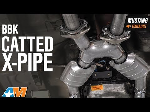 1999-2004 Mustang 4.6L BBK Catted X-Pipe Exhaust Sound Clip & Install