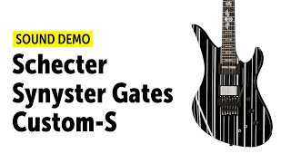 Video thumbnail for Schecter Synyster Gates Custom-S - Sound Demo (no talking) by Guitar Bonedo