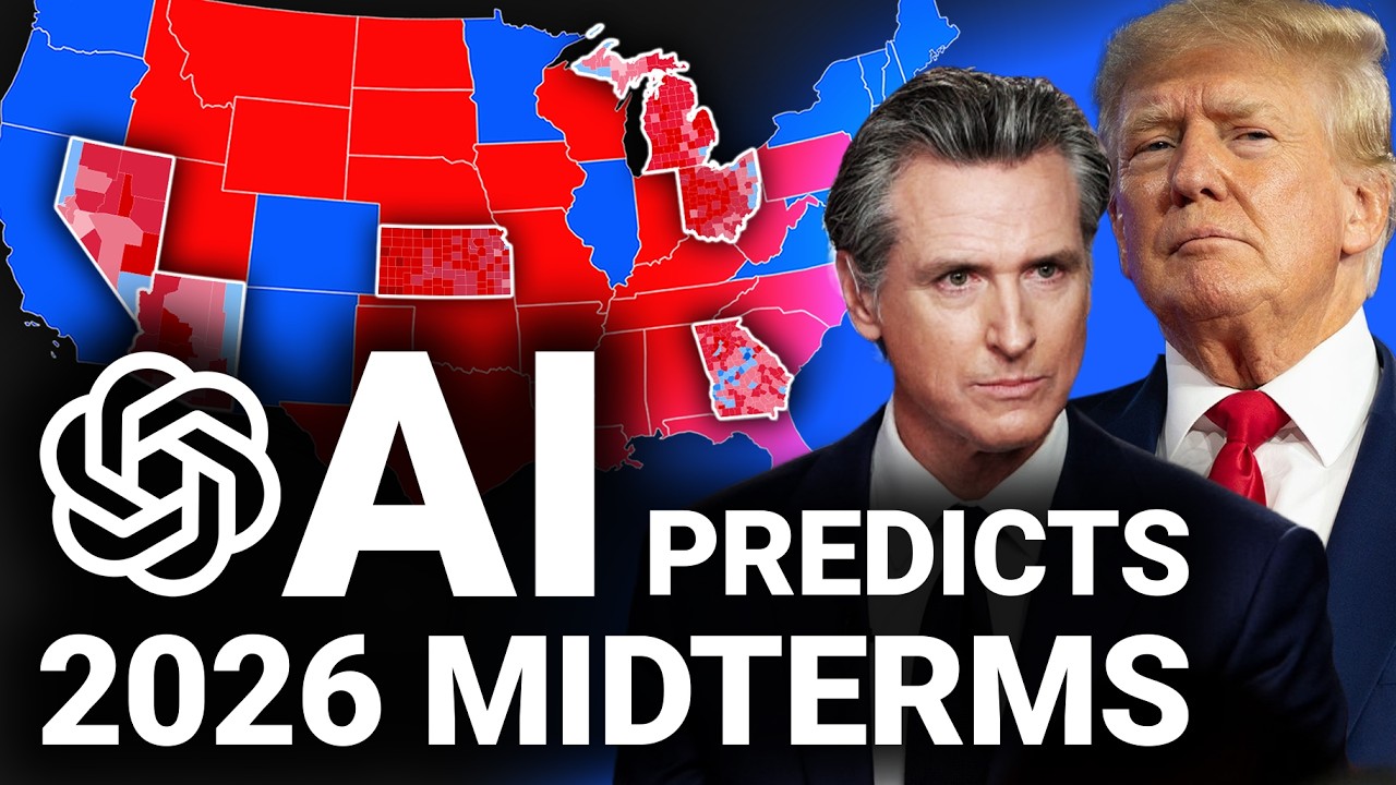 I Asked AI To Predict The 2026 Midterms… SHOCKING Results!