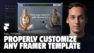 Framer Template Editing Made Easy: Master Layouts, Components & CMS