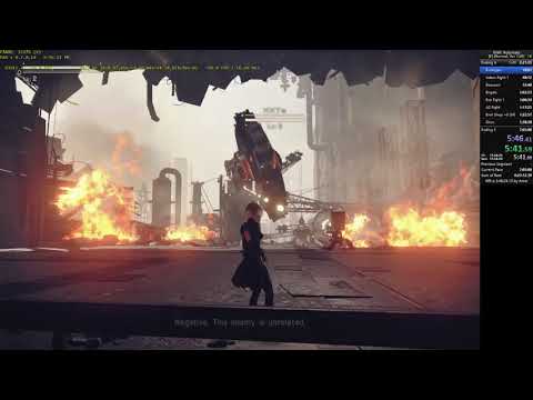 6:49:10 Nier: Automata [E] Ending Weaponless (Glitchless)