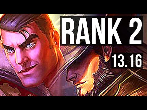 JAYCE vs TF (MID) | Rank 2, Rank 1 Jayce, 5/0/5 | EUW Challenger | 13.16