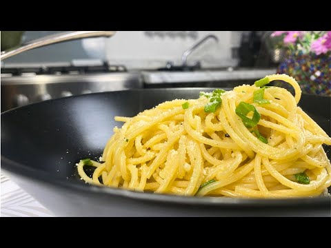 Delicioso Espagueti al Limón