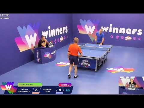 WINners CUP table 2  08.10 Zaitsev Aleksandr P - Rudenko Ivan 15:00