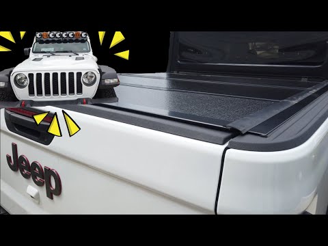 JEEP GLADIATOR | MOPAR HARD TRI FOLD TONNEAU COVER | INSTALL