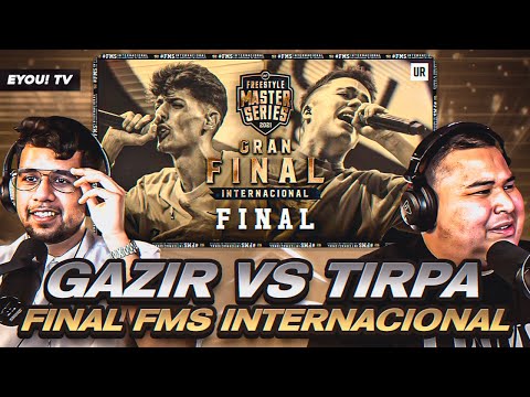 ¡GAZIR ESTÁ LOCO! - Reacción a Gazir vs Tirpa - Jony Beltrán y Tess