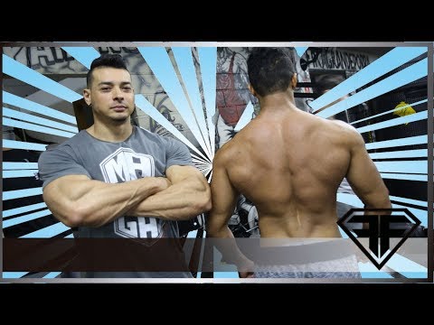 Esmagando Dorsal antes do Campeonato!