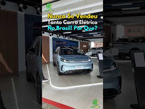 Nunca se Vendeu Tanto Carro Elétrico no Brasil… e Olha essa Conversa!