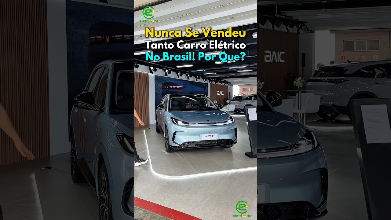Nunca se Vendeu Tanto Carro Elétrico no Brasil… e Olha essa Conversa!