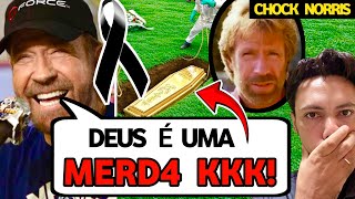 Acabou de partir… O MAIS FAMOSÃO DE HOLLYWOOD partiu após zombar de Deus? Chuck Norris morreu