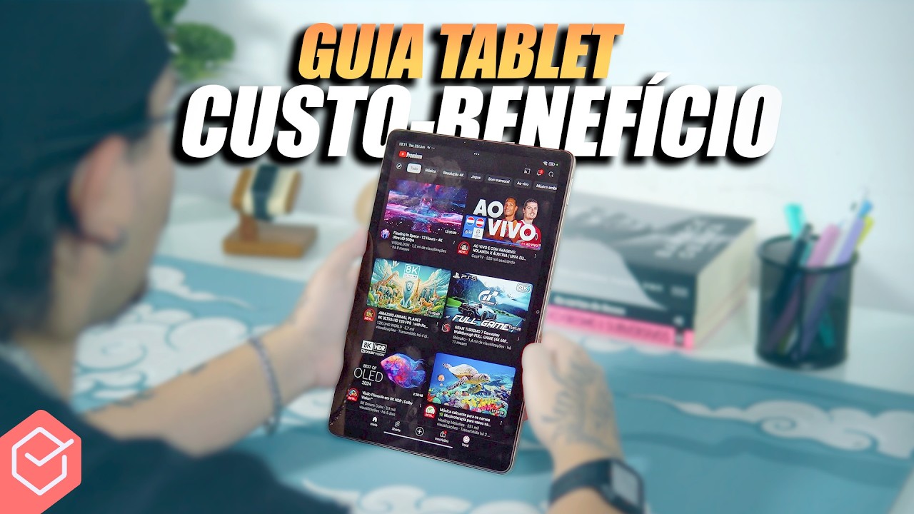 Qual melhor TABLET CUSTO BENEFÍCIO para estudar, trabalhar e jogar até R$2.500!? // 10 OPÇÕES!