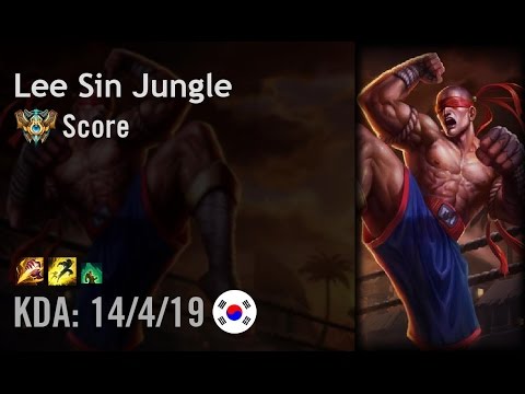 Lee Sin Jungle vs Graves - Score - KR Challenger Patch 6.14