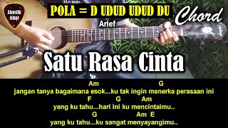 Download lagu CHORDKUNCI GITAR ARIEF SATU RASA CINTA DARI NADA D... mp3