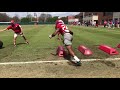 Alabama Outside Linebacker Drills Spring 2018