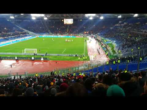 REAZIONE DALLA CURVA AL GOL DI FAZIO