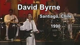 David Byrne live in Santiago (1990)