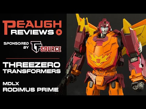 Video Review: Threezero Transformers - MDLX RODIMUS PRIME