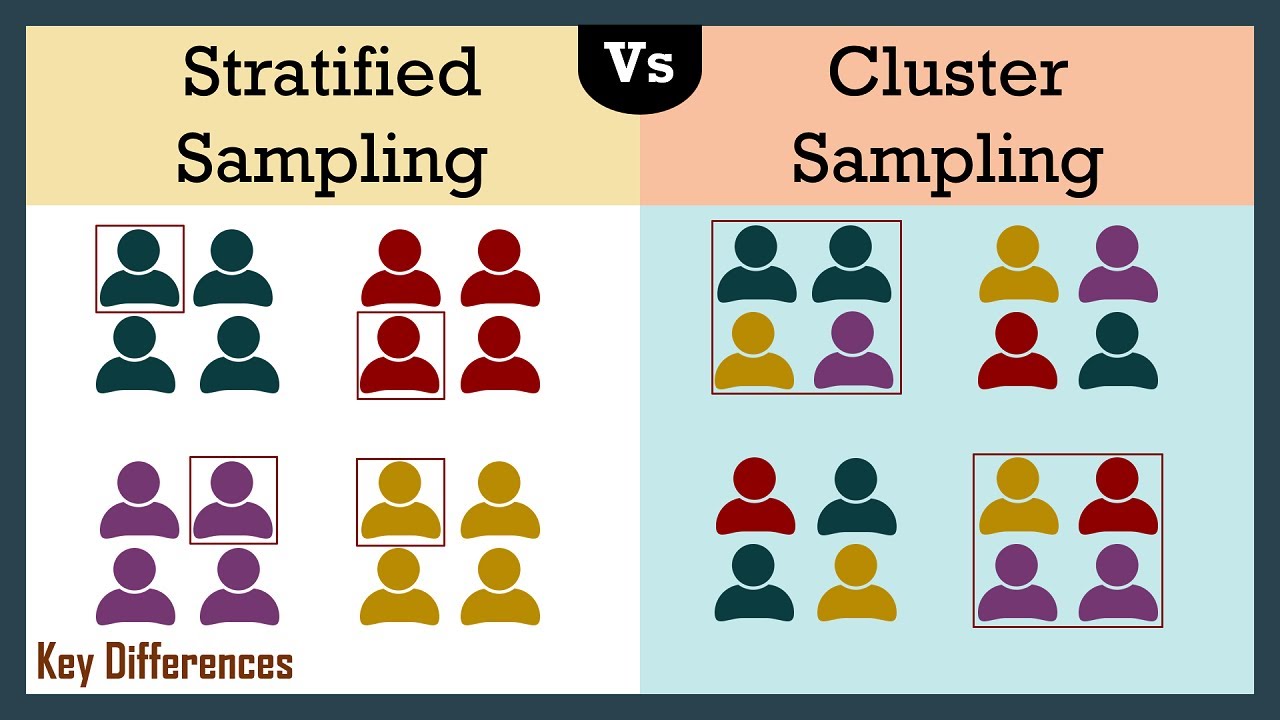 Stratified Sampling Vs Cluster Sampling with Examples | Meaning and Comparison